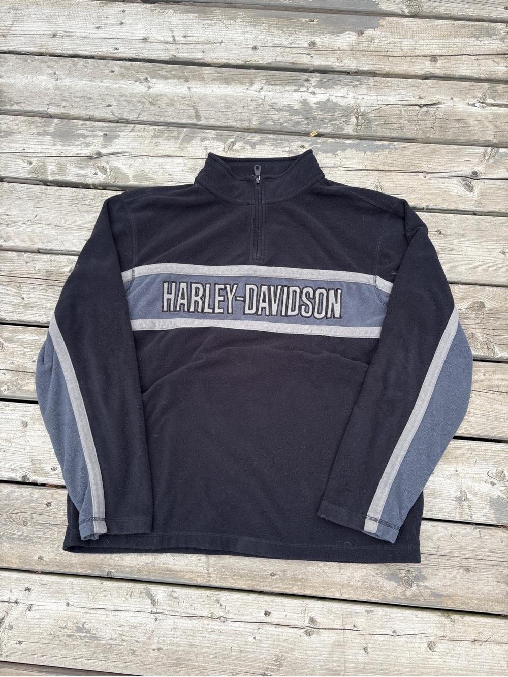 Harley-Davidson quarter zip sweatshirt